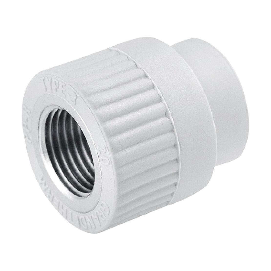 Муфта РВ PPR GRANDI Therm (20х1/2")